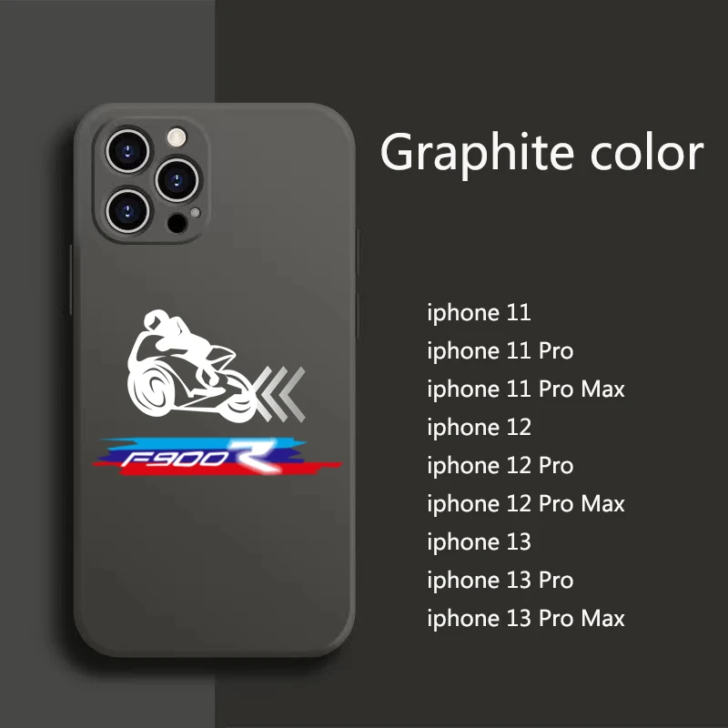 Официальный оригинальный силиконовый чехол для телефона iPhone 11 13 12 Pro Max BMW F900R F 900 R