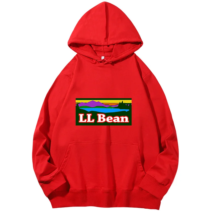 Ll Bean Streamlight Ultra fashion graphic Hooded sweatshirts cotton  Spring Autumn Hooded Shirt Harajuku Men's clothing