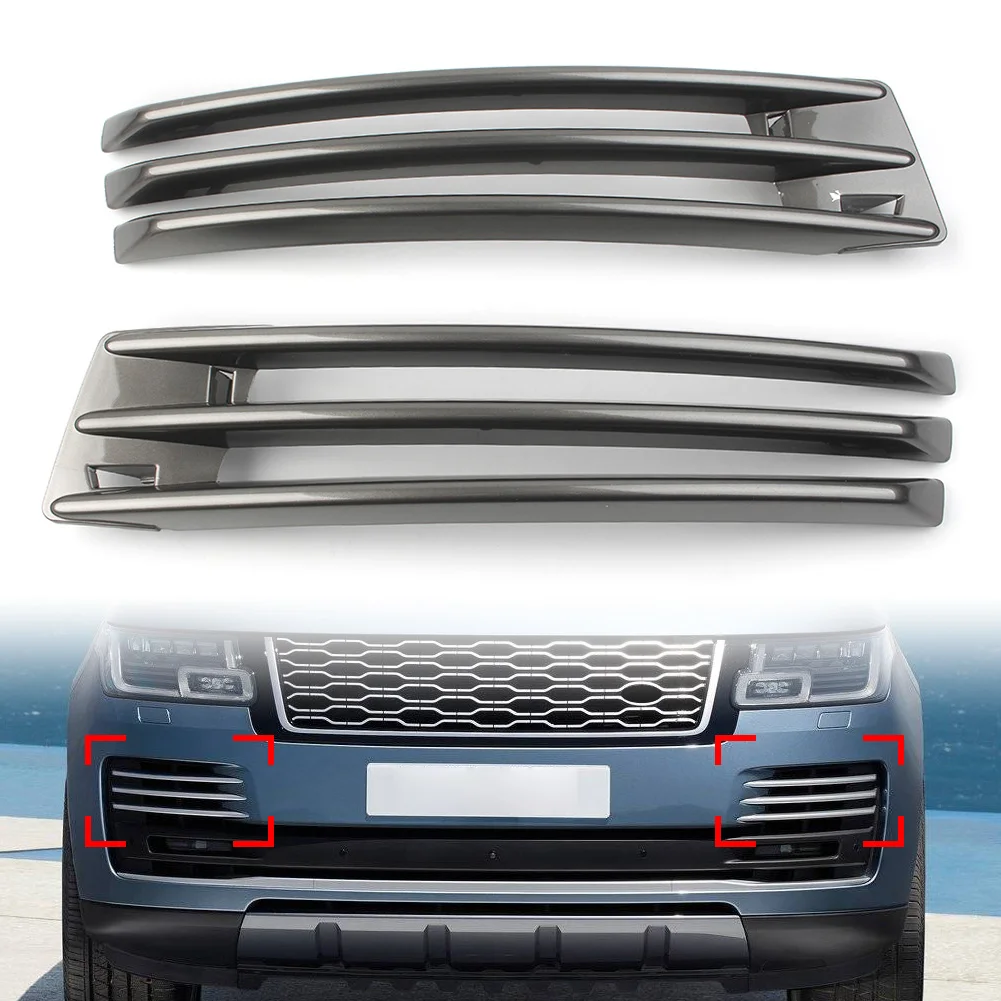 

Передсветильник противотуманная фара для автомобиля, решетка бампера, решетка вентиляционного отверстия, Накладка для Land Rover Ranger Rover L405 2018 2019 2020 2021