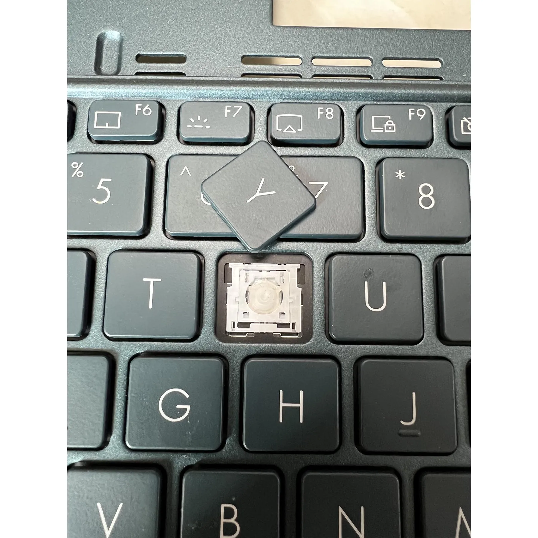 Keycap scrissor hinges Retainer Backlit for ASUS ZenBook Pro Duo UX581 UX582 keyboard | Replacement Keyboards