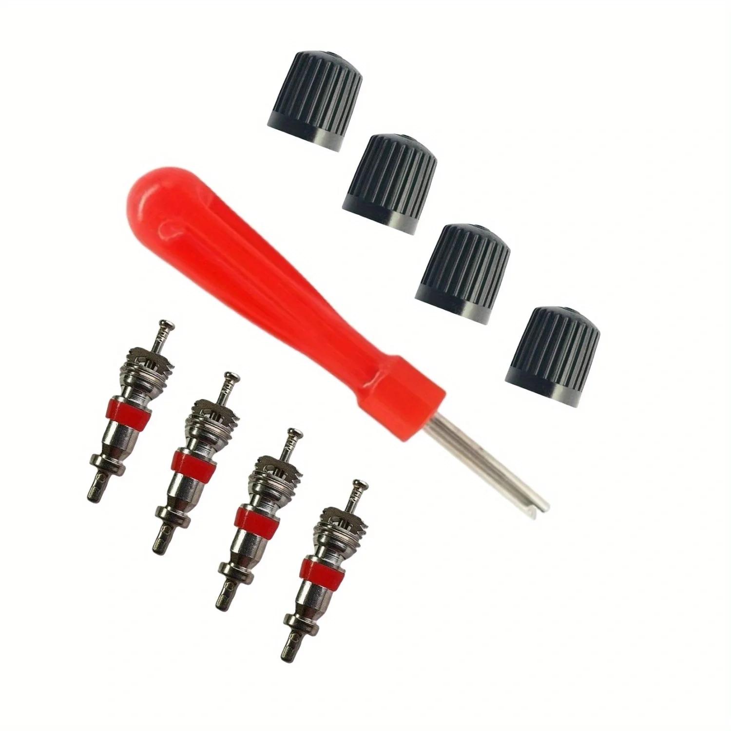 

Медный шинный клапан, инструмент для удаления сердечника, отвертка, набор инструментов для удаления автомобиля, велосипеда, мотоцикла, инструмент для ремонта шин, автомобильный аксессуар