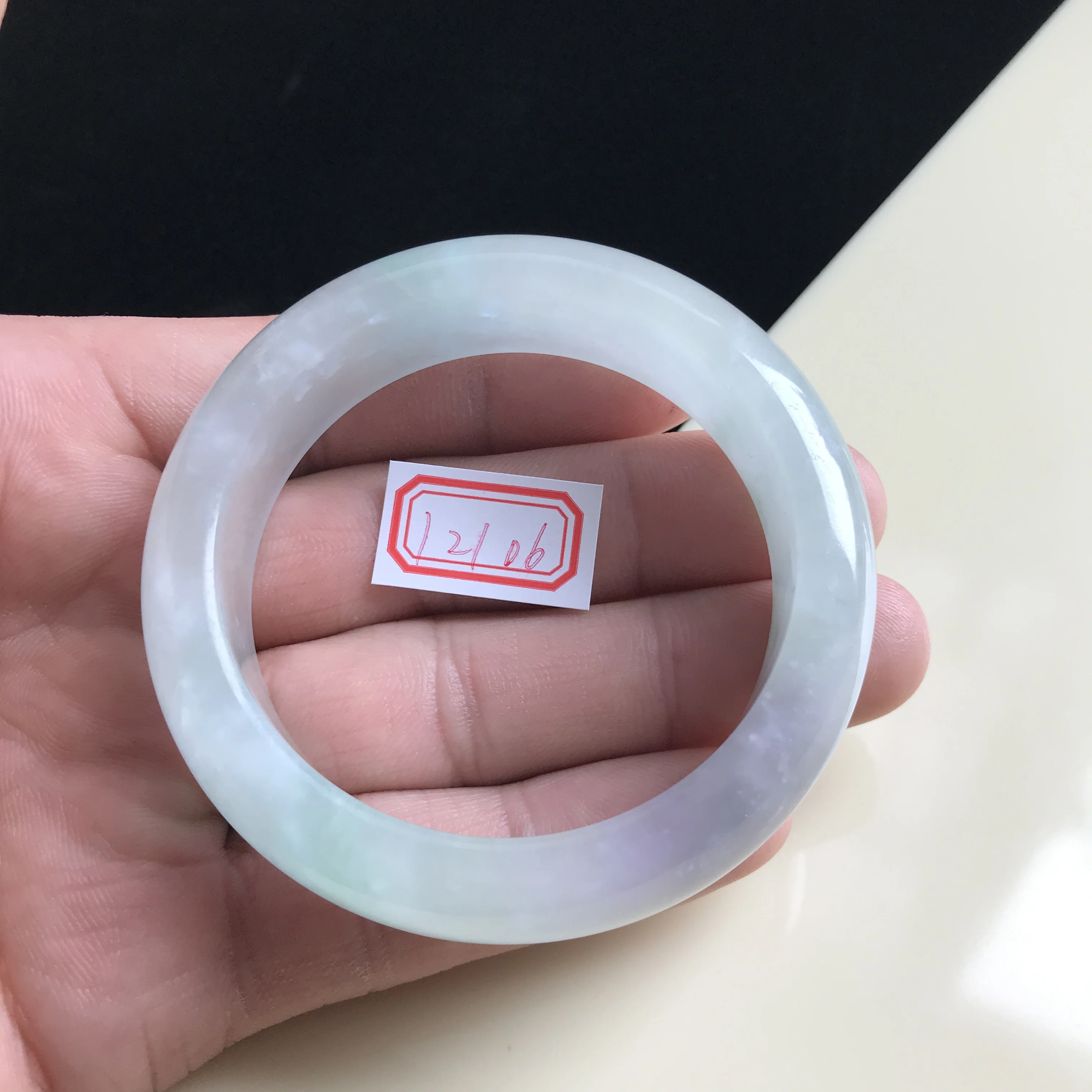 

100% подлинный высококачественный браслет из нефрита в Бирме, ювелирные изделия, женская бижутерия, 56 мм (с сертификатом)