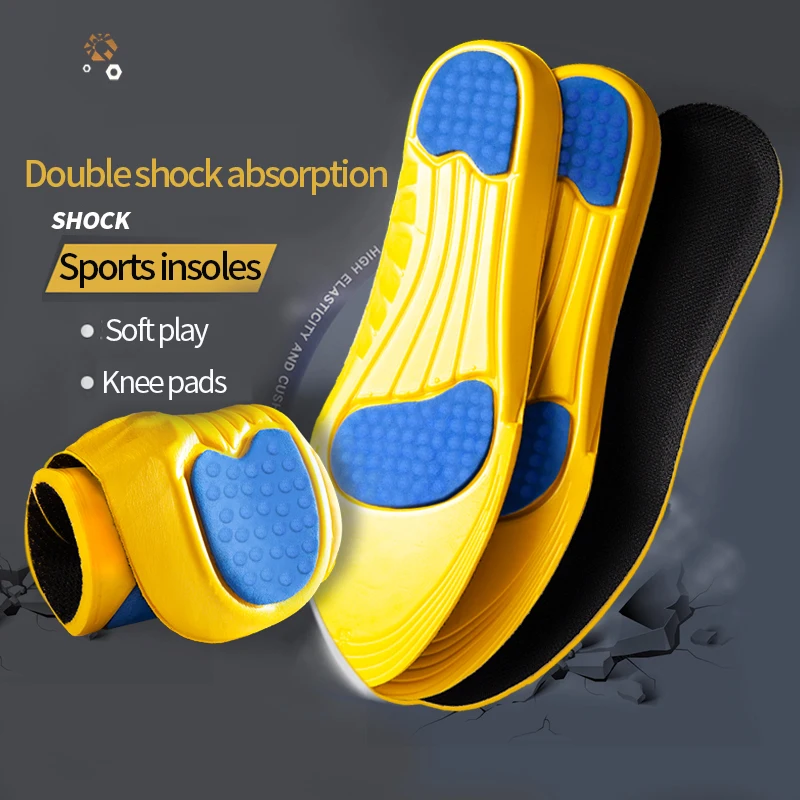 Running Silicone Gel Cushion Orthopedic Insole