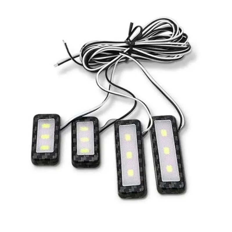 

4Pcs Mini Light LED Modeling Car Ambient Light Neon Interior Light Decoration
