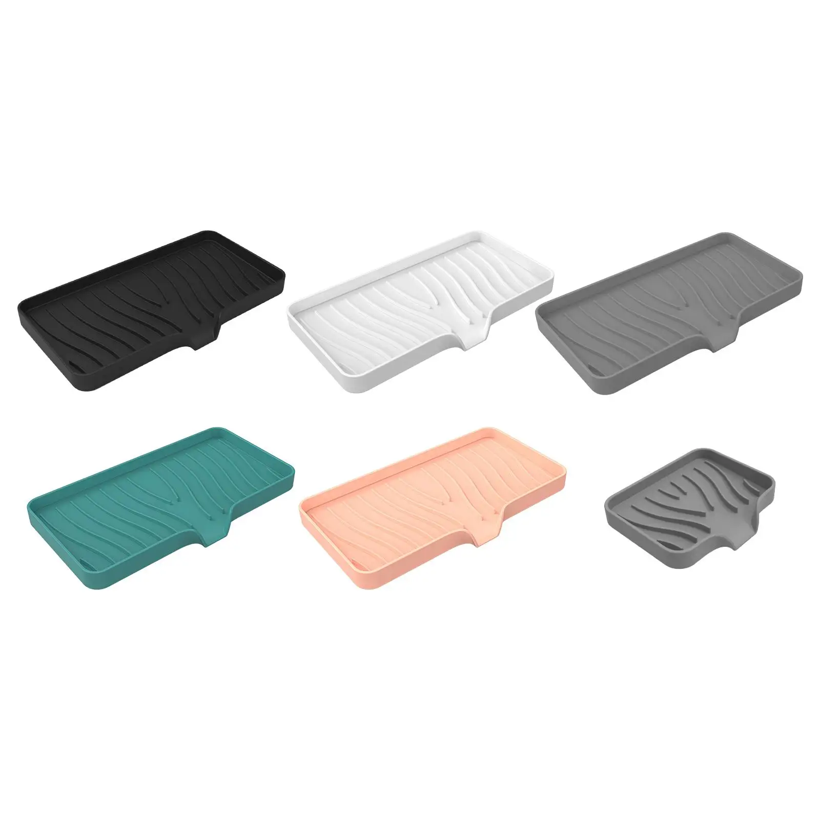 

Self Draining Soap Dish Holder Soap Box Soap Tray with Drain Keep Soap Bathroom Kitchen Sink Countertop Toilet Shower