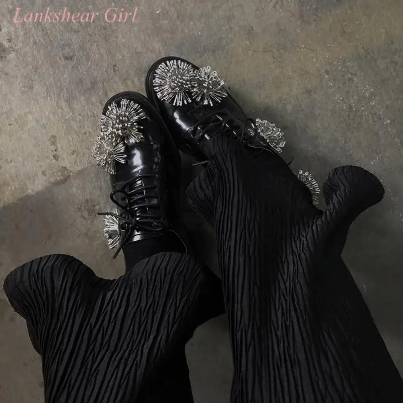 

Женские туфли на толстом каблуке, с круглым носком, в стиле ретро