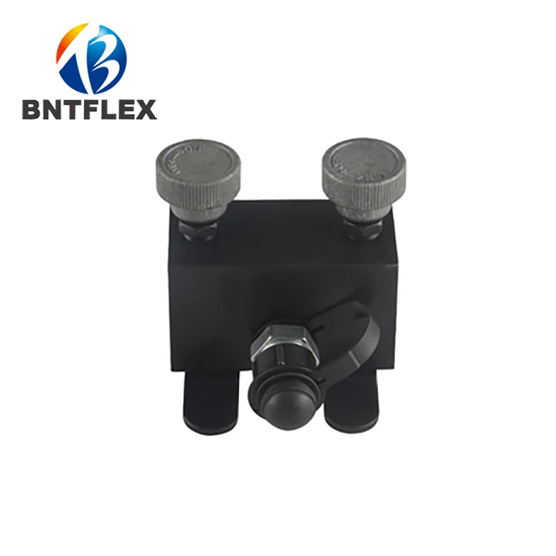 

High pressure two-way hydraulic oil valve (including switch)
