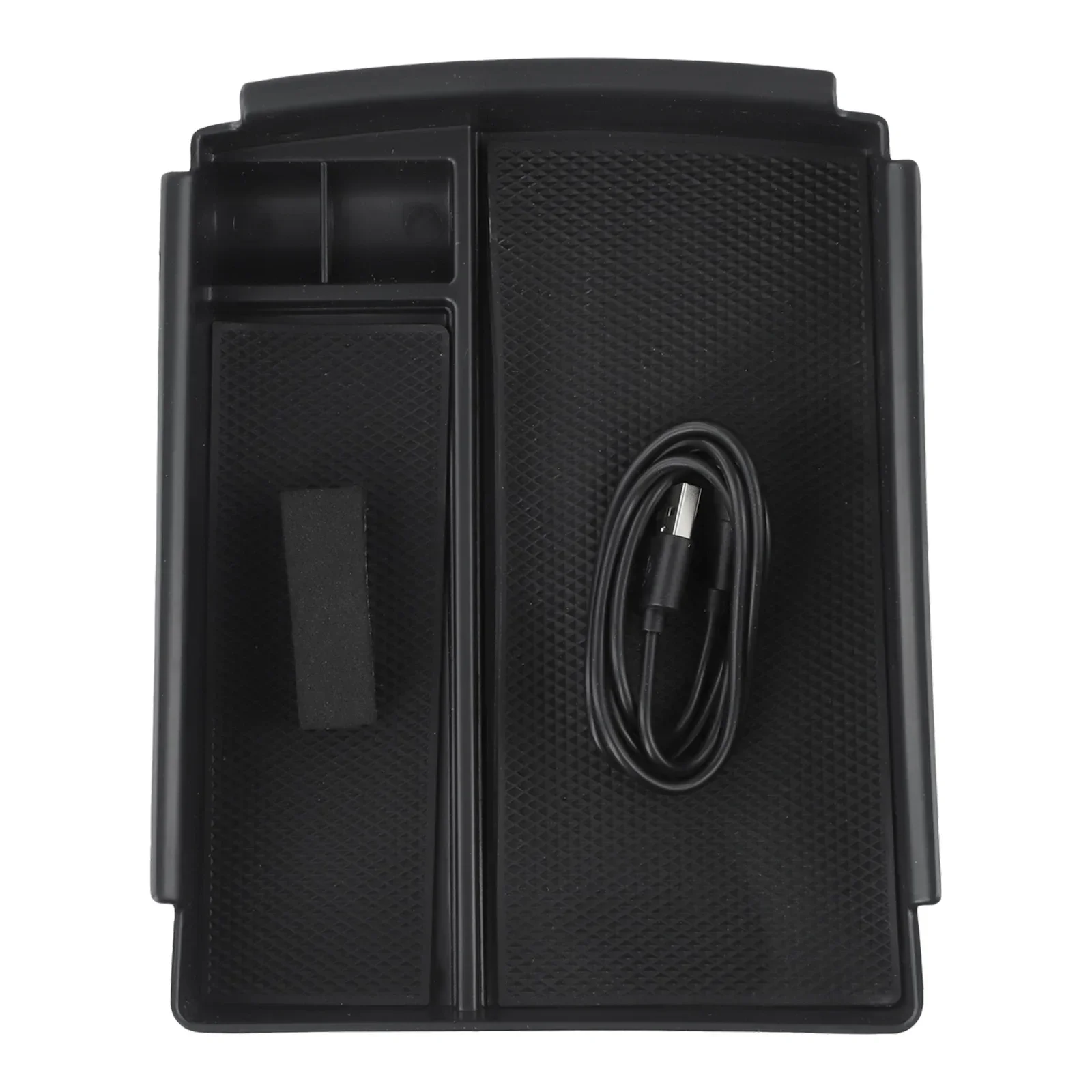 1 шт. 2-в-1 автомобильный подлокотник для передней консоли ящик хранения