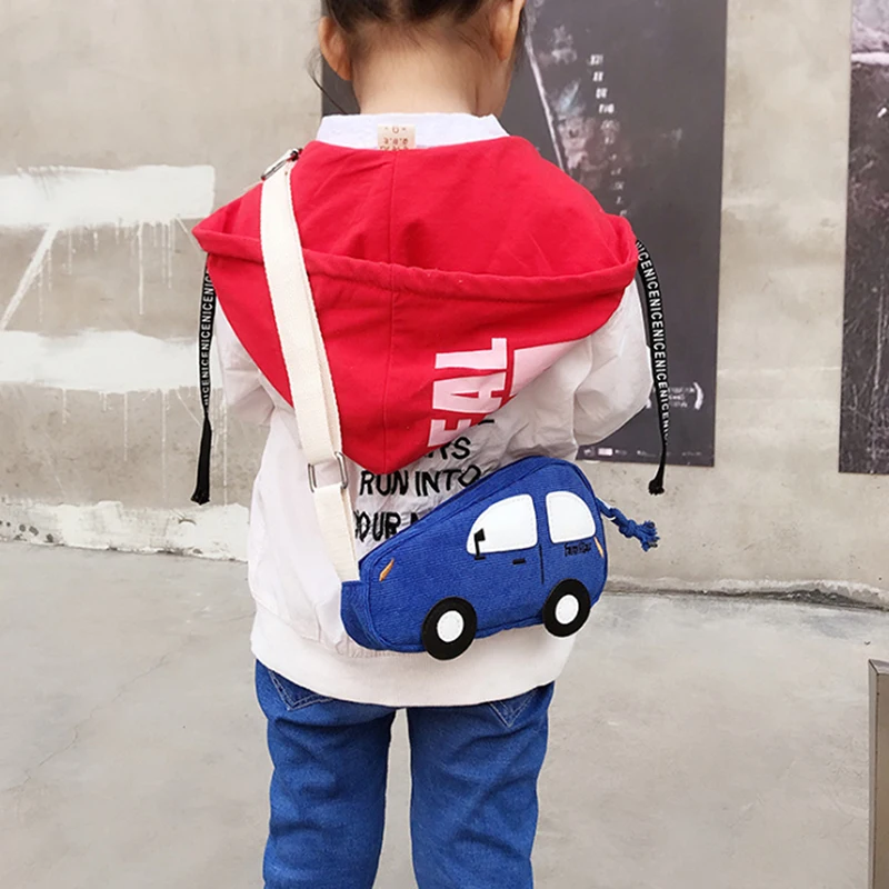2022 Fashion Mini Crossbody Bags For Children Boys Girls Car Shape Shoulder Bag Handbags Cute Cartoon Mini Messenger Bags images - 6