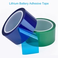 100m heat resistant green lithium battery adhesive tape for insulation protection and strong electrolyte resistance protection