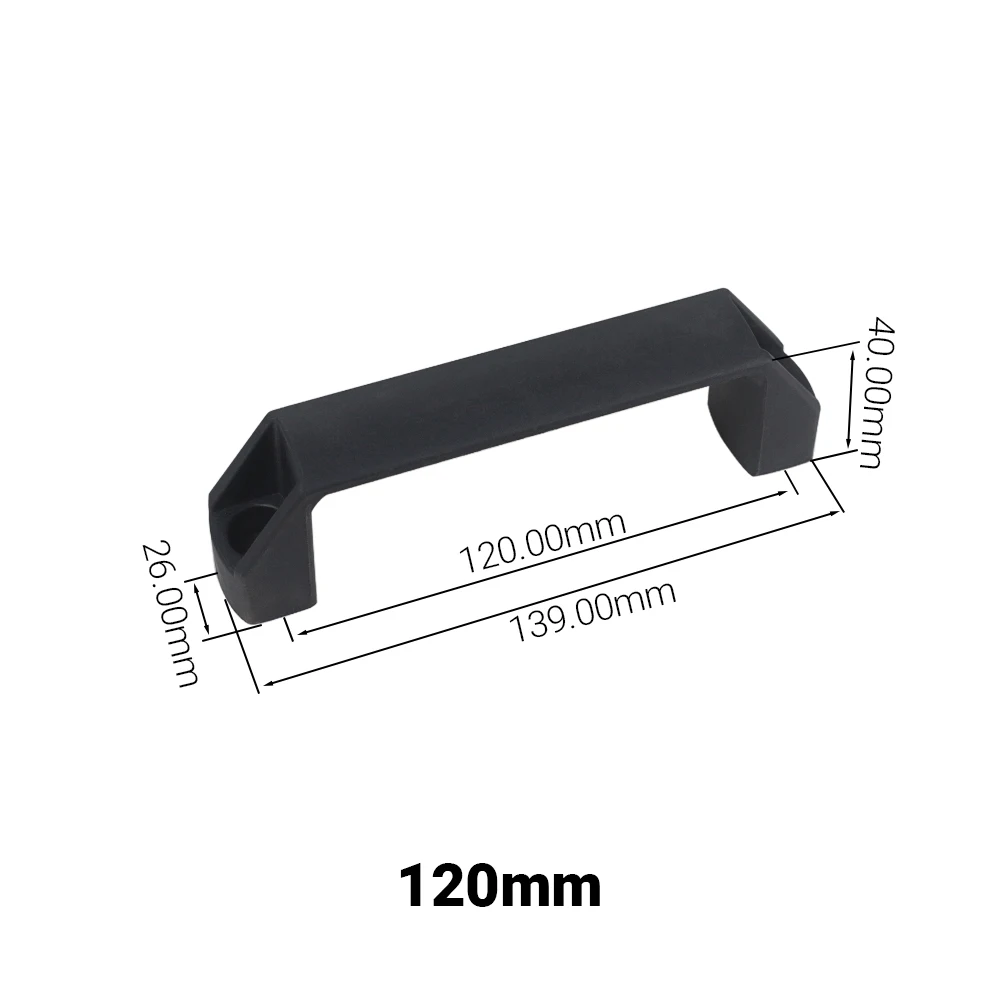 

2 шт./лот, пластиковая нейлоновая черная дверная ручка с V-образным пазом для серии 2020, алюминиевый экструзионный профиль с V-образным пазом, детали 3D-принтера