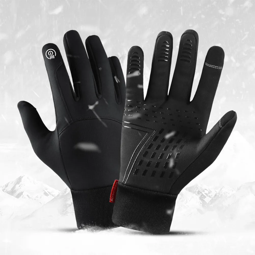 

Winter Warm Gloves Women's Men's Outdoor Non-slip Windproof Gloves Touch Screen Cycling Multi-Purpose Keep Warm Gloves