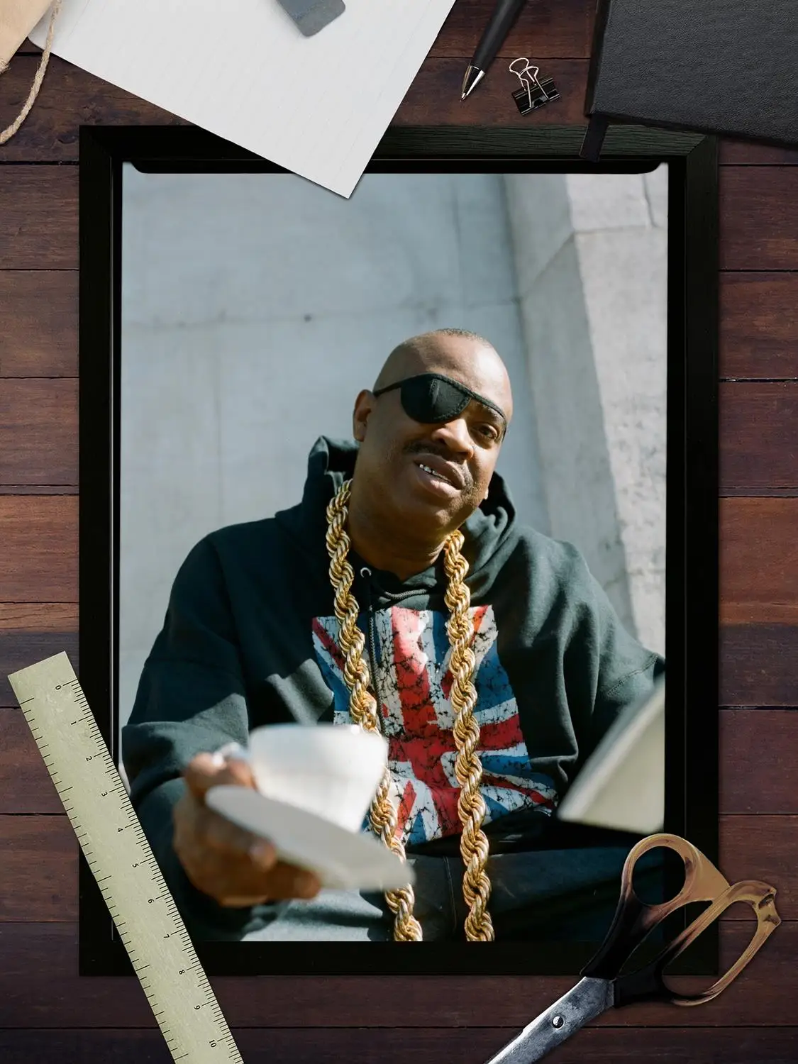 Фото Плакат на холсте Slick Rick и настенное искусство, печать с изображением, современный семейный декор для спальни, постеры, декоративная живопись №3