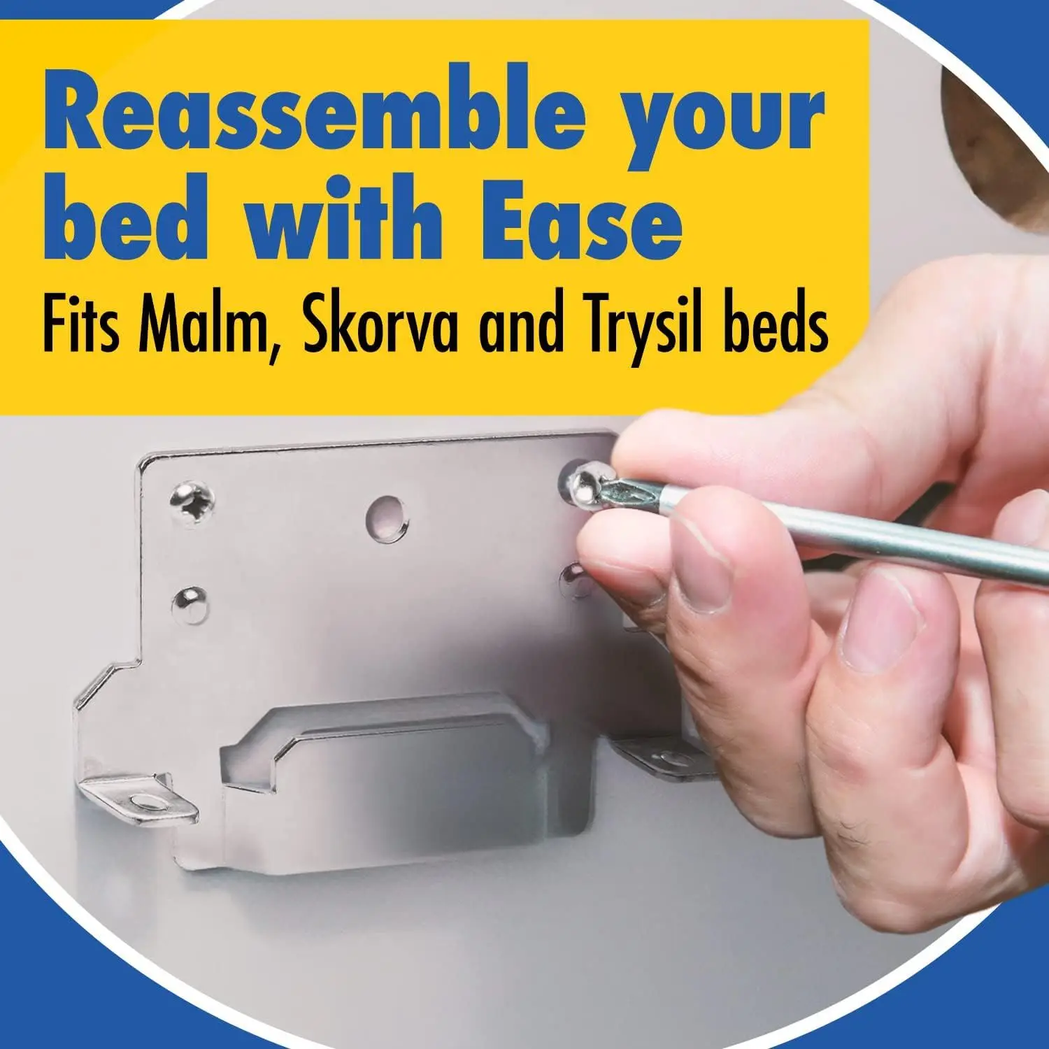 6 шт. монтажные кронштейны для кемпера с крепежными винтами Skorva Trysil Hemnes Malm Brimnes