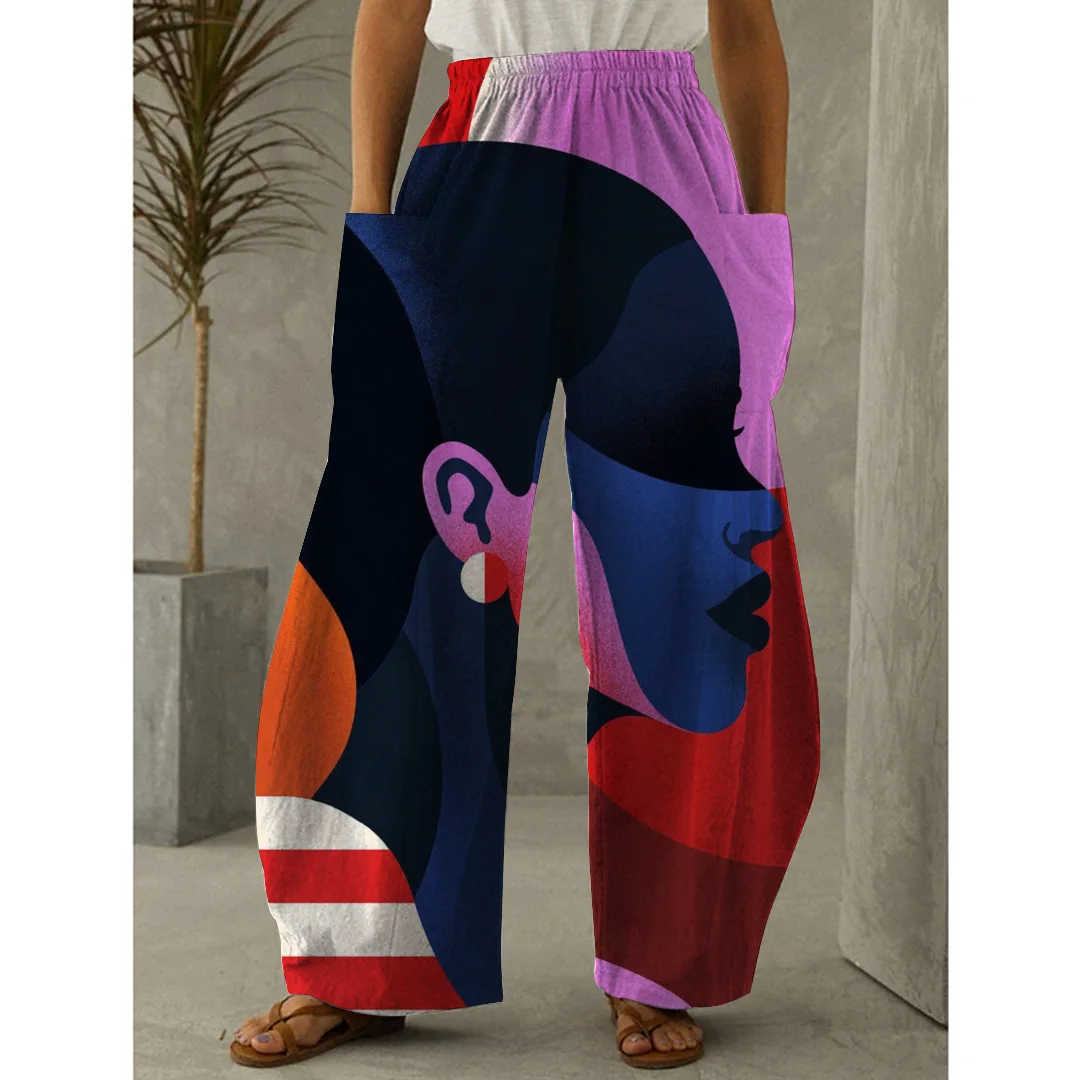 

2023 New WomenPants Fashion Casual Elegent Wide-leg Pant Loose High-waist Straight-leg Casual Trouser Pocket Yoga Pant Widepants