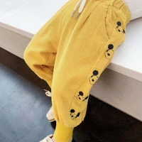 childrens corduroy pants baby spring and autumn outer wear girls trousers kids clothes girls pants cotton pencil pants