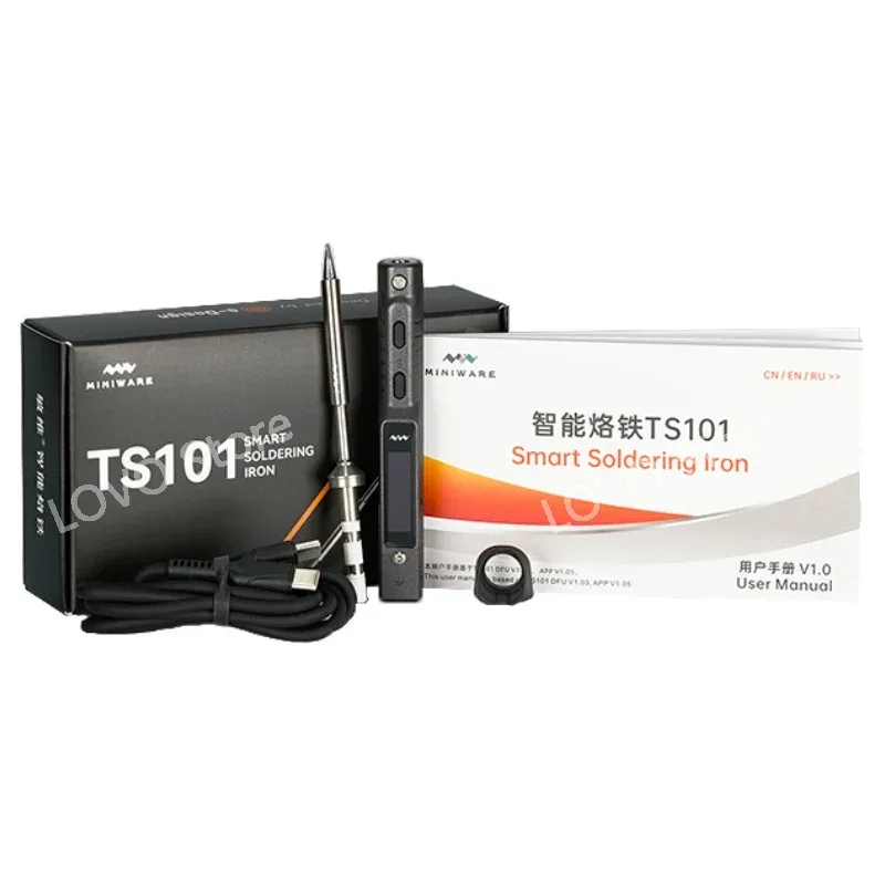 Умный паяльник TS-101 TS101 портативный мини-паяльник с цифровым дисплеем USB мощностью