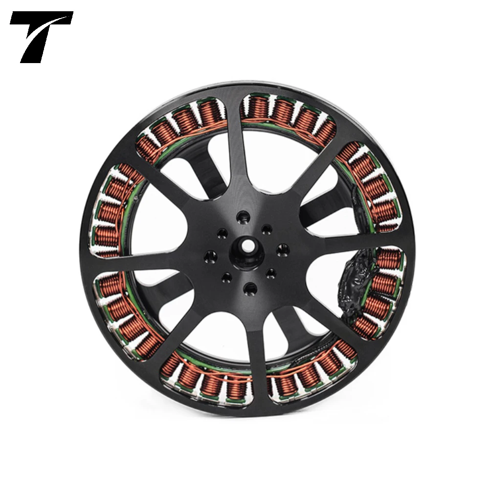 Фото Бесколлекторный двигатель T-MOTOR MN1005 V2.0 KV90 1500W 12S 48V для мультироторных БПЛА и VTOL дронов (тяга 10-20 кг) №1