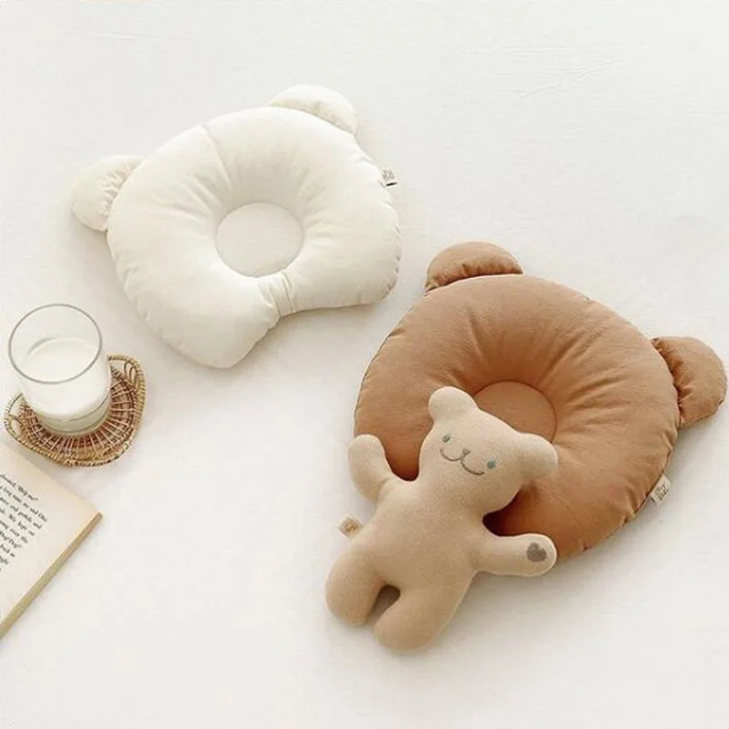 

Cotton Baby Pillow Newborn Head Protection Cushion Infant Nursing Pillow Toddler Sleep Positioner