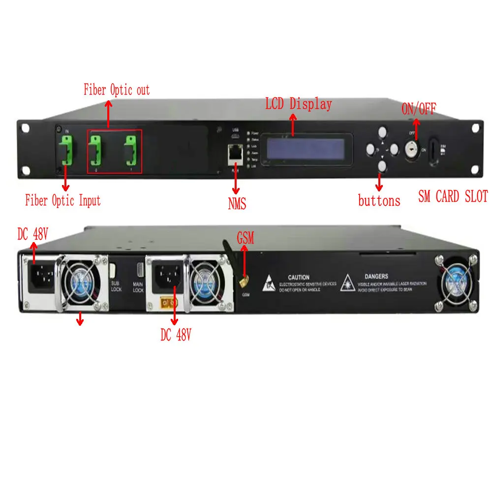 Оптоволоконный усилитель Edfa Erbium Doped Ftth Erbium-Doped