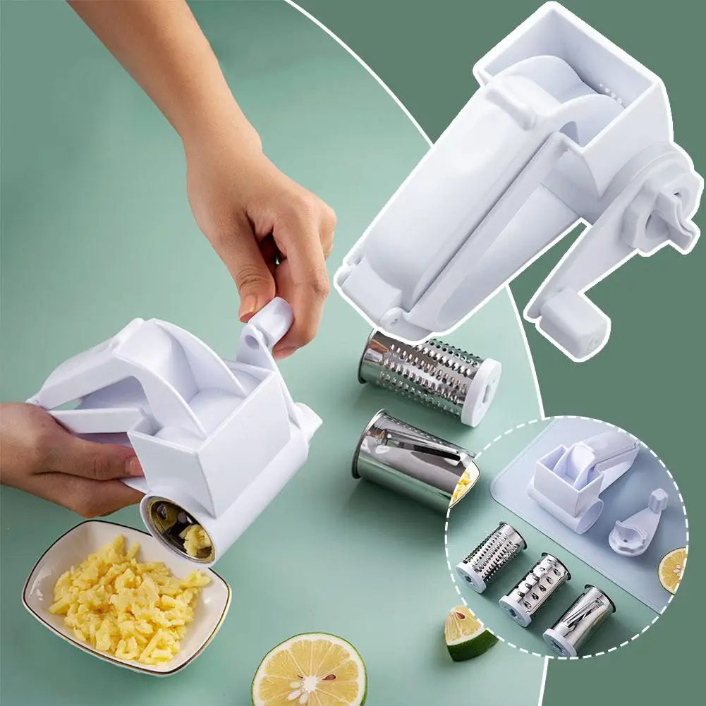 

430 Stainless Steel+PP Cheese Grater Kitchen Gadgets Cheese Slicer Mill DIY Grater Food Grater Butter Chocolate I7T5