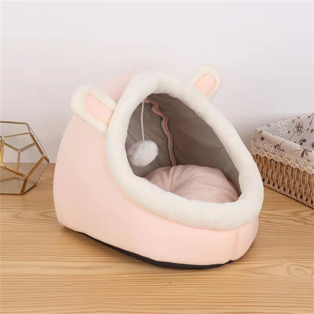 

Portable Moisture-proof Cat Sleeping Mat Ultrasoft Dog Sleeping Bag Pad Super Soft Dog Bed Comfortable Pet Kennel Fluffy Comfort