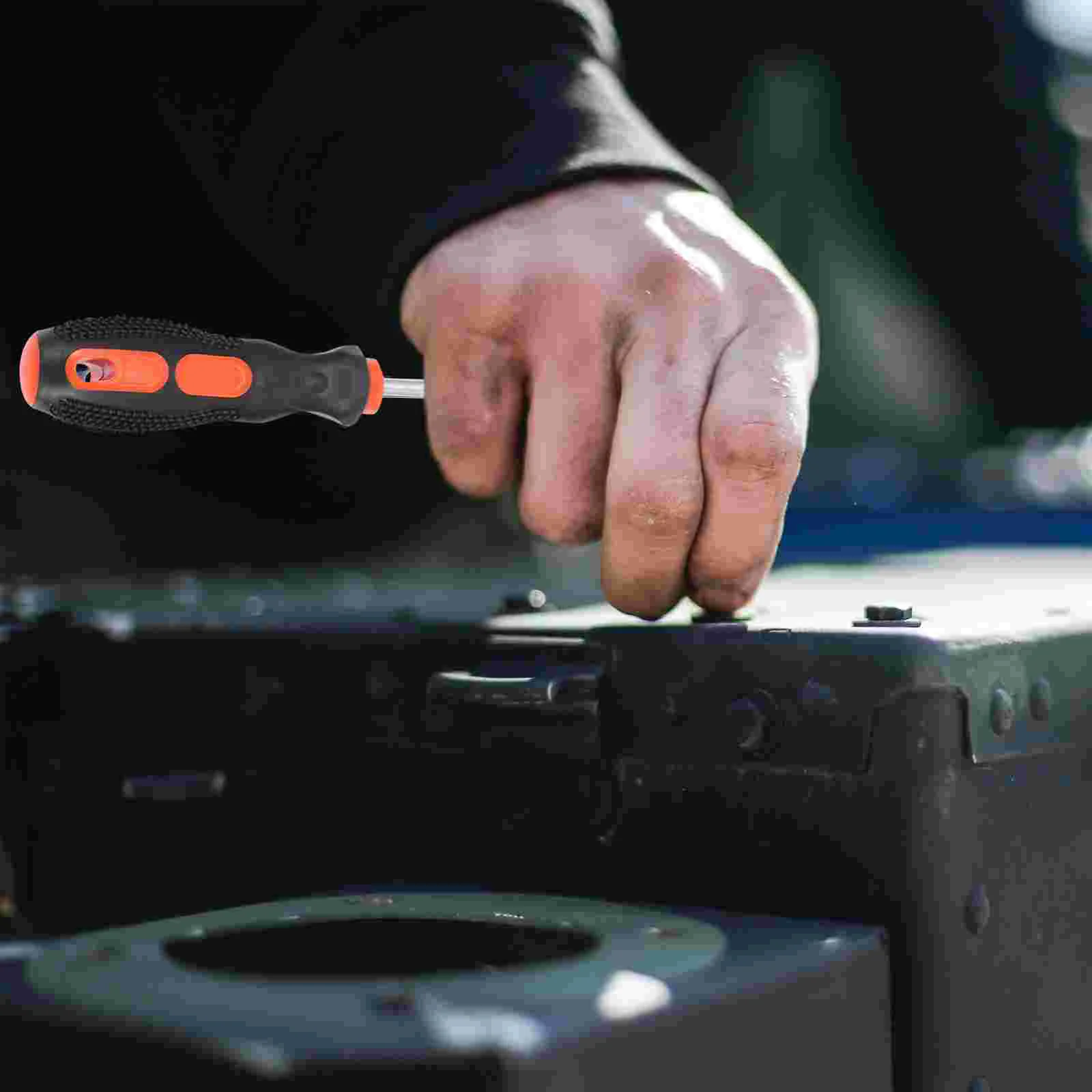 

1 Set Cross Screwdriver Magnetic Screwdriver Tool Repair Flat Head Screwdriver