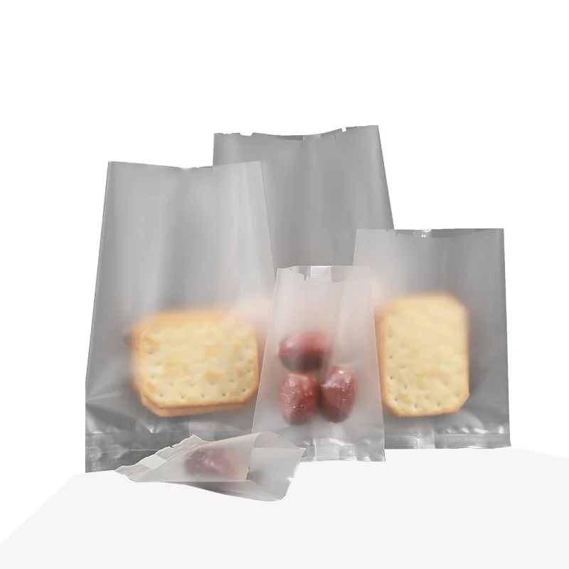 Матовая прозрачная пластиковая упаковка для закусок термосвариваемая