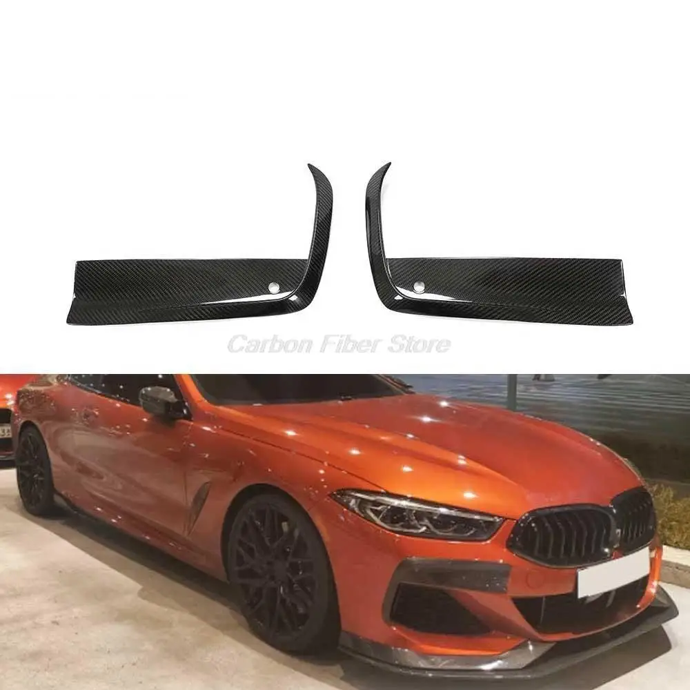 

NEW 8 Series G15 Carbon Fiber Front Canards for BMW G14 G15 G16 840i M850i M Sport 2020 2021