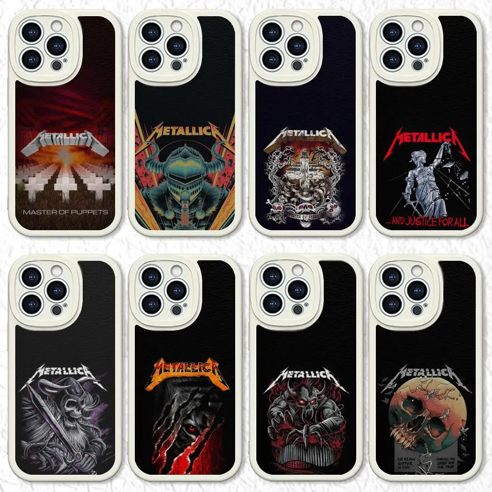 Чехол для телефона Singer To R-Rock M-Metallicas MAISTO чехол из овечьей кожи Iphone 16 15 14 13 11 12 Pro Max Xr X