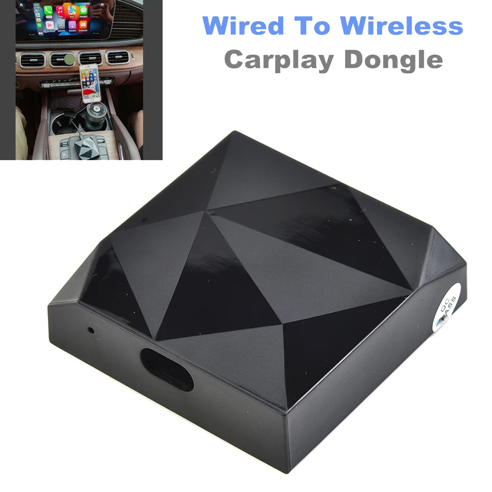 

Car Wired To Wireless Carplay Dongle Box For Video Player Universal Car Interconnection Upgrade Box Car Electronics