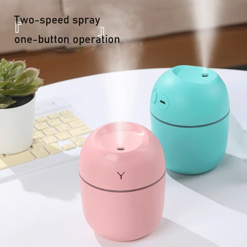 200ML Mini Air Humidifier Ultrasonic Purifier Car Aroma Essential Oil Diffuser USB Mist Maker Portable Home Appliance