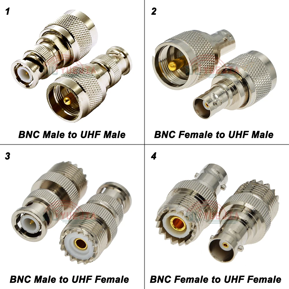 

PL259 SO239 Q9 BNC к SL16 UHF Тип RF адаптер BNC папа к UHF мама BNC мама к UHF папа рация разъем полностью медь