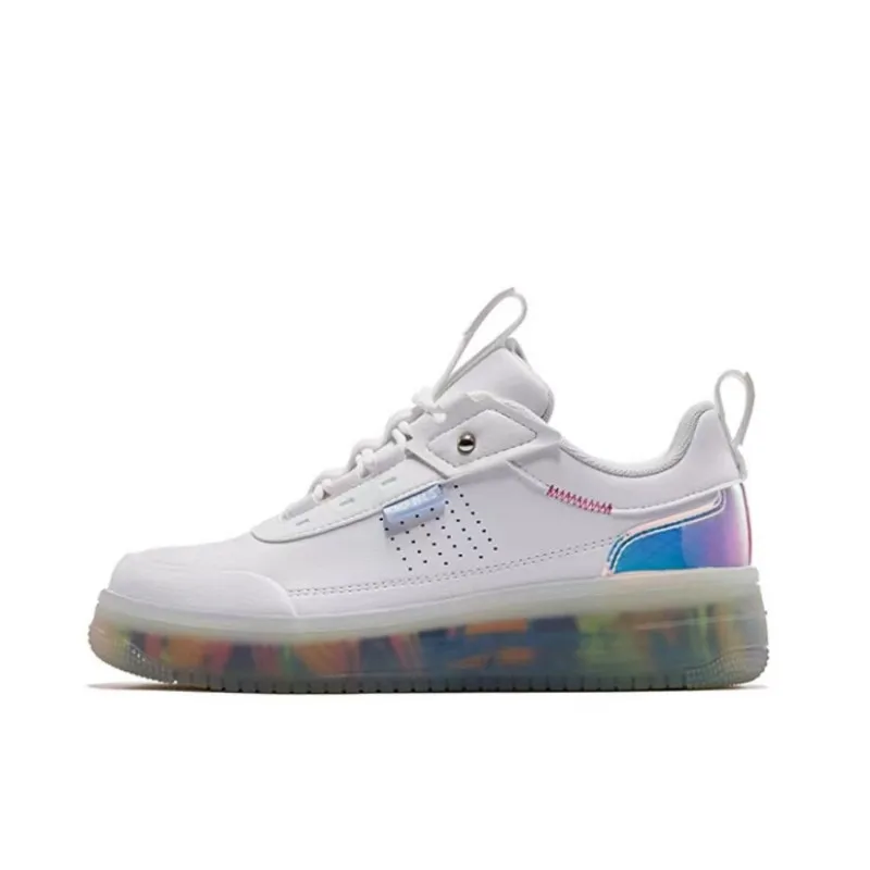 

Board shoes 2022 winter new white shoes jelly transparent shoes women's shoes