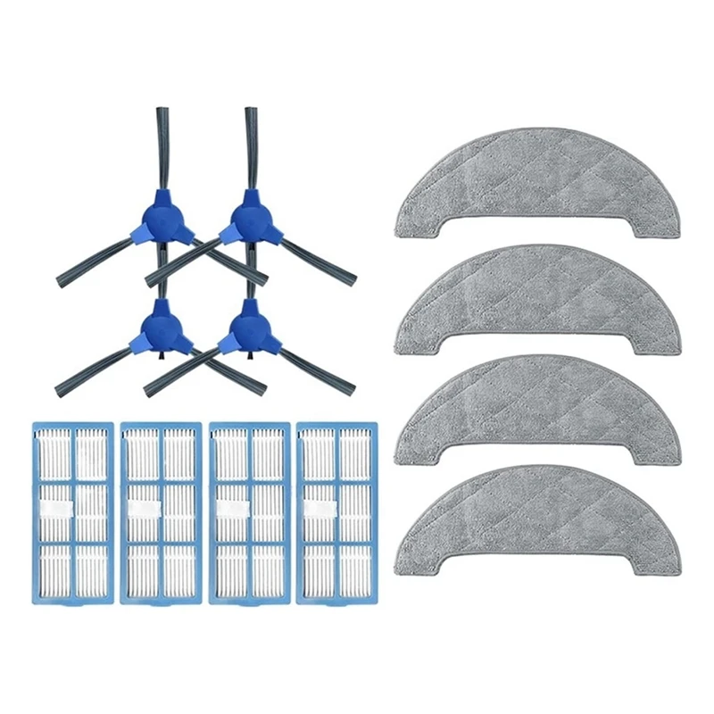 

Vacuum Cleaner Spare Replacement Part For Hosome G9070 Robot Main Brush Side Brush Hepa Filter Mop Pad Spare Parts Parts