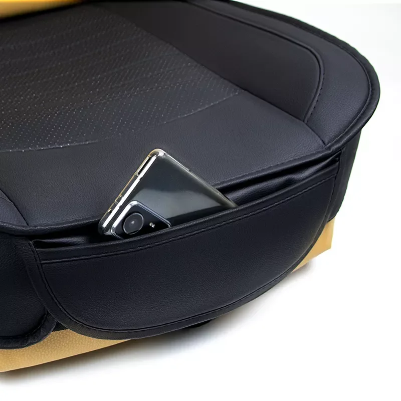 

PU Leather Car Seat Cover Comfortable And Breathable All Year Round Protector The Car Seat Auto Cushion Accessories