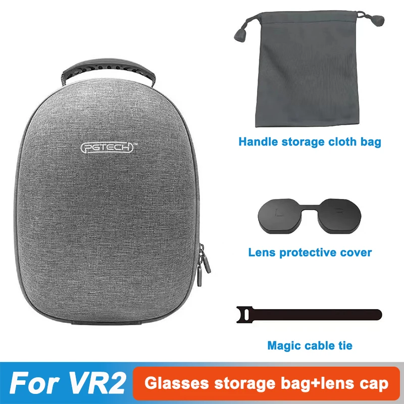 

storage bag for PS VR2 EVA Hard Protective Case Headset Bag with lens protective caps cover Carrying Travel Storage Bag FOR VR2
