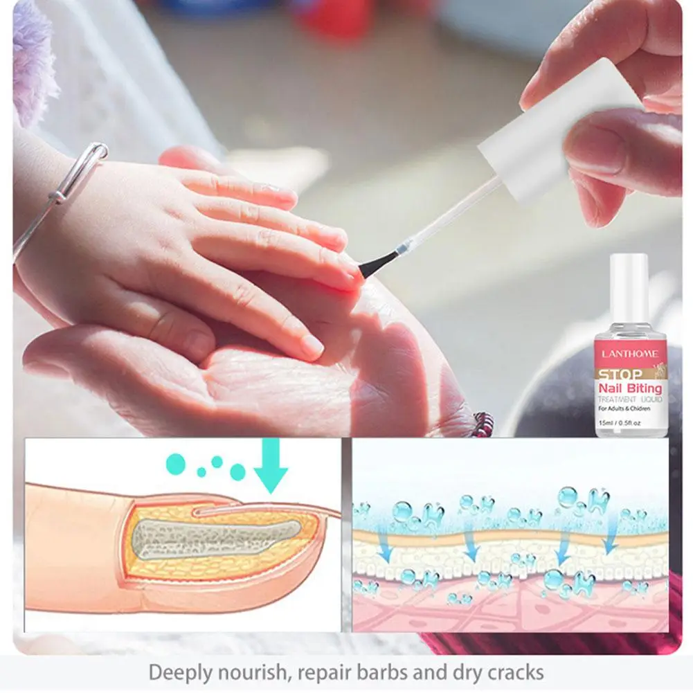 Антиукусывающий лак для ногтей не укусывает кутикулу лучше всего подходит детей