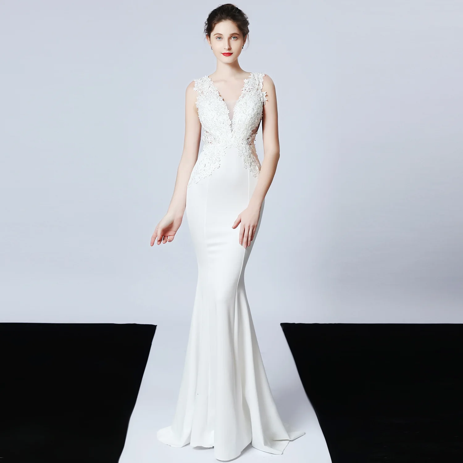 Luxury Party Elegant Dresses for Women 2022 Evening Prom Formal Long Clothes Sexy Sequin Cocktail Ceremony Birthday Maxi Outfits