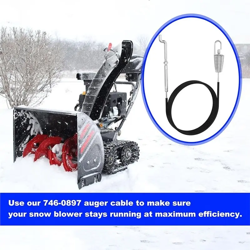 Фото [НОВИНКА! ABAG] Кабель для снегоуборщика 946-0897 - для MTD Craftsman, Cub-Cadet, Troy-Bilt, Ryobi, Yard-Machine №3