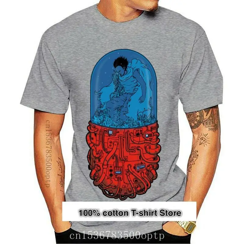 

Camiseta de la Film pop culture 41, аниме akira, picildoras, tetsuo, escote en v