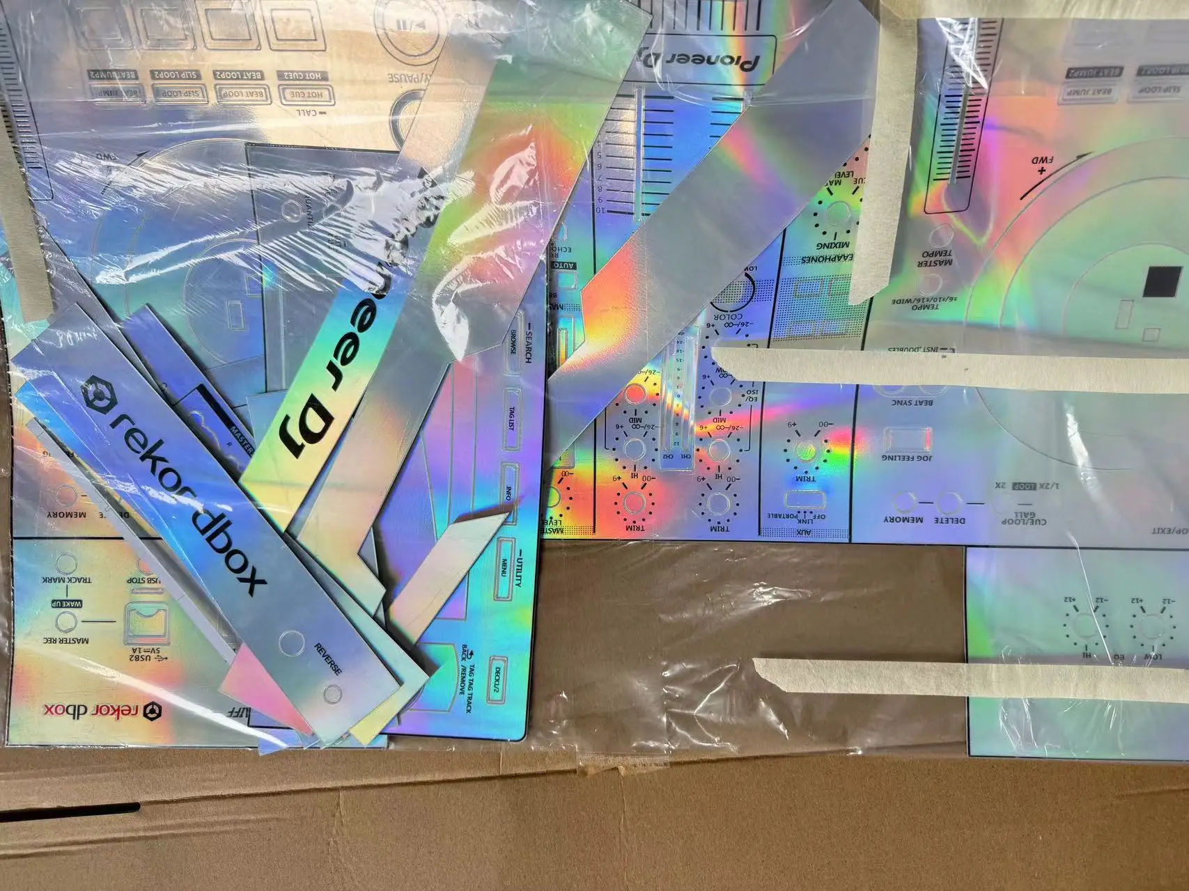 Наклейка для контроллера материал ПВХ может быть изготовлен на заказ