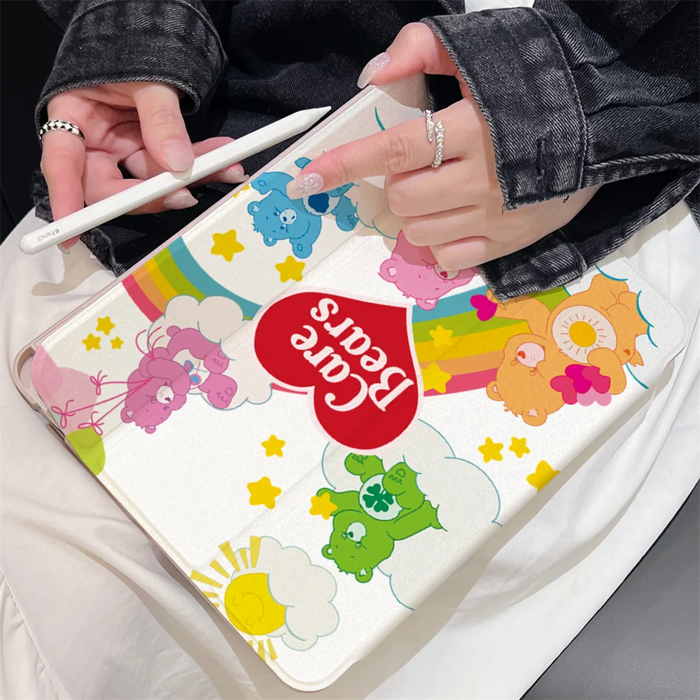 Для iPad Pro 11 2022 Air 4 5 6 2024 Чехол Funda 10th 10.9 Gen 10.2 7th 8th 9th 9.7 Mini6 Поворотный чехол-подставка