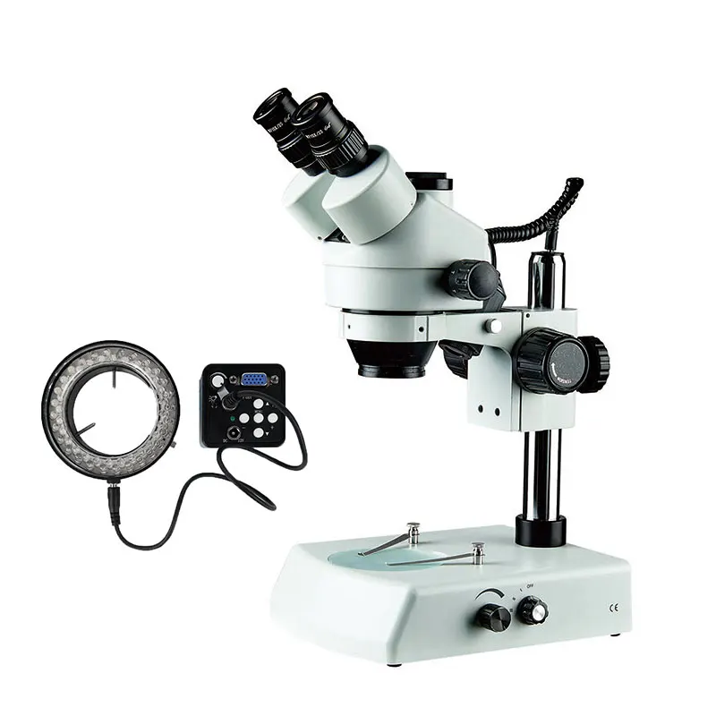 

Cheap Price 7X-45X V2.0 20Mp With Light Source Handheld Trinocular Stereo Education Phone Microscope