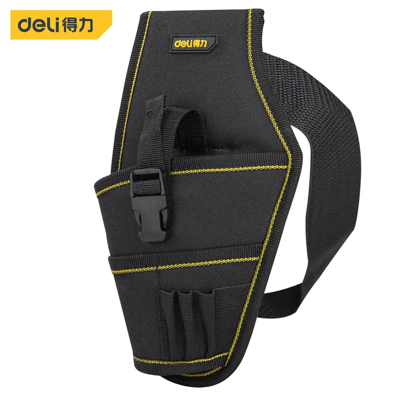Deli Tool Belt Screwdriver Utility Kit Holder Top High Quality Oxford Cloth Tool Bag Electrician Drill Waist Pocket Pouch Bag