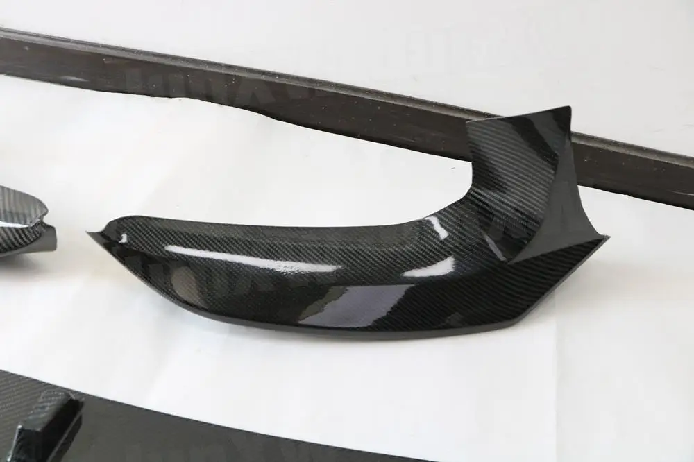 3 шт./компл. фартуки для переднего бампера из углеродного волокна BMW 5 серии G30 G38 M