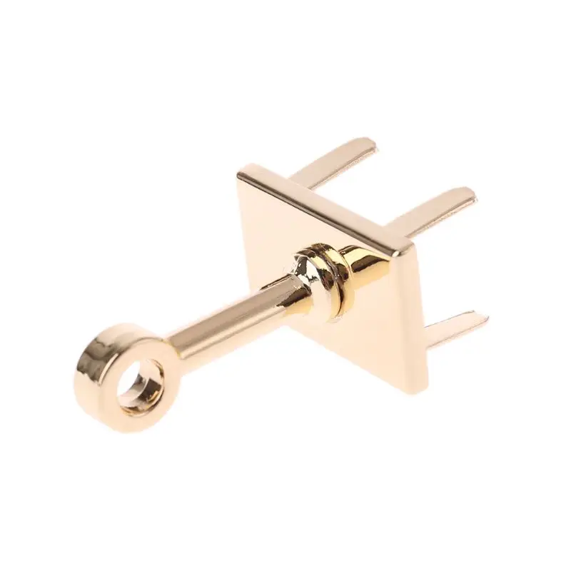 

DIY Hardware Leather Handbags Pole Twist Lock Plate Base Decoration Accessories