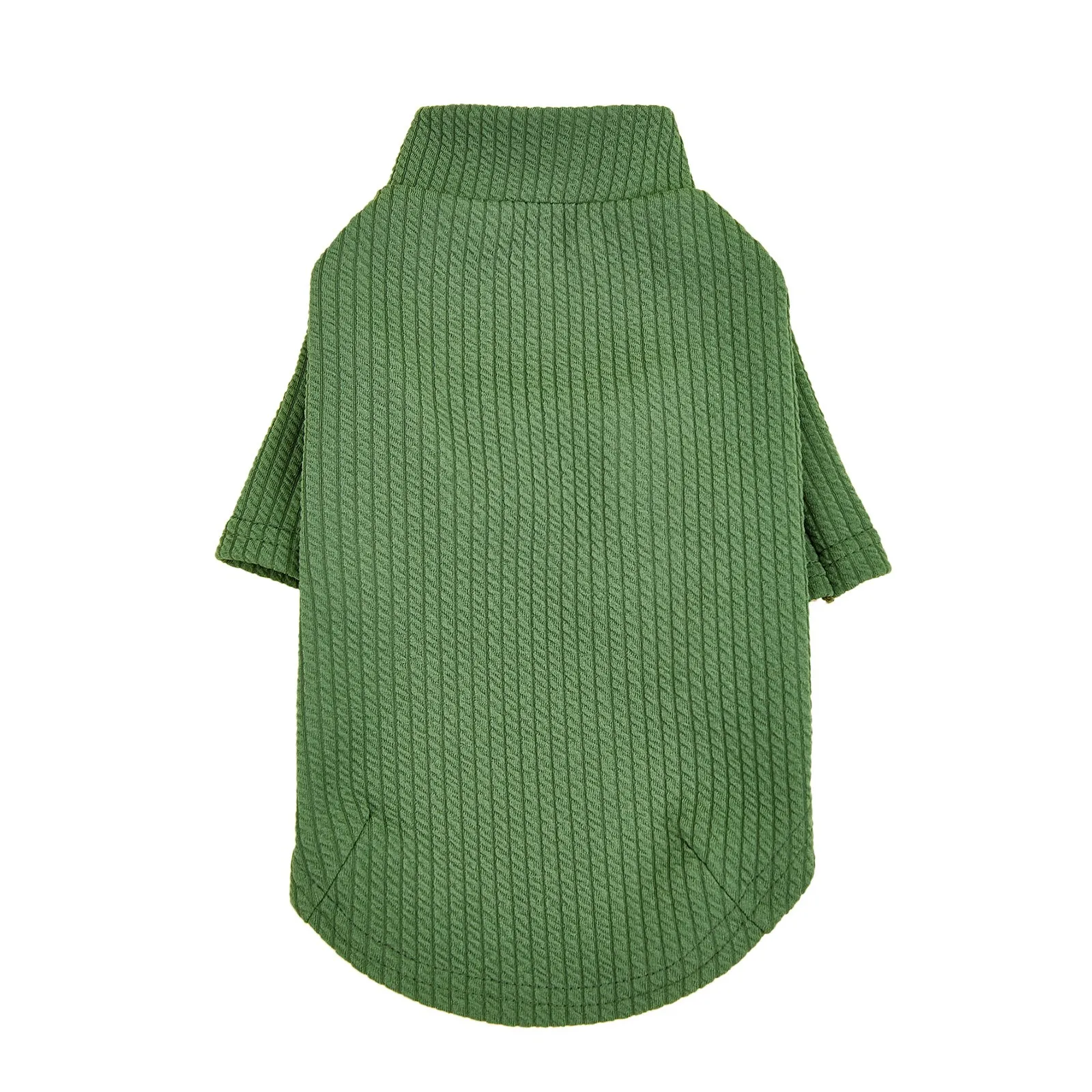 

Dogs Clothes Breathable Pure Cats And High-neck Color Two-legged Pet clothes