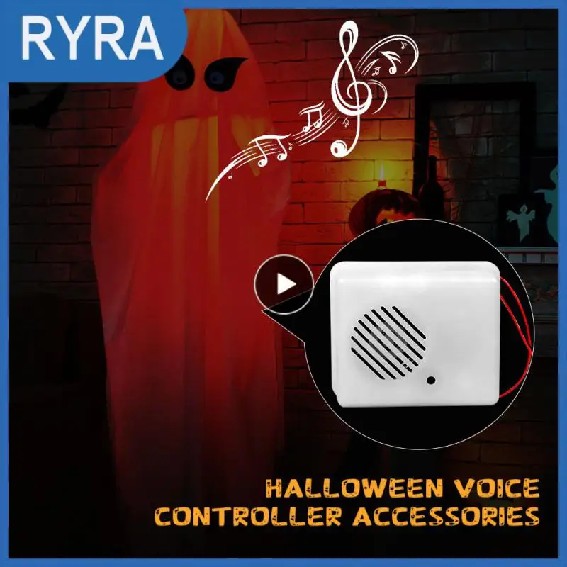 

Sound Sensor Tricky Scream Speaker Halloween Sound Sensor Horror Screaming Prop Halloween Party Decoration Creative Funny Scary