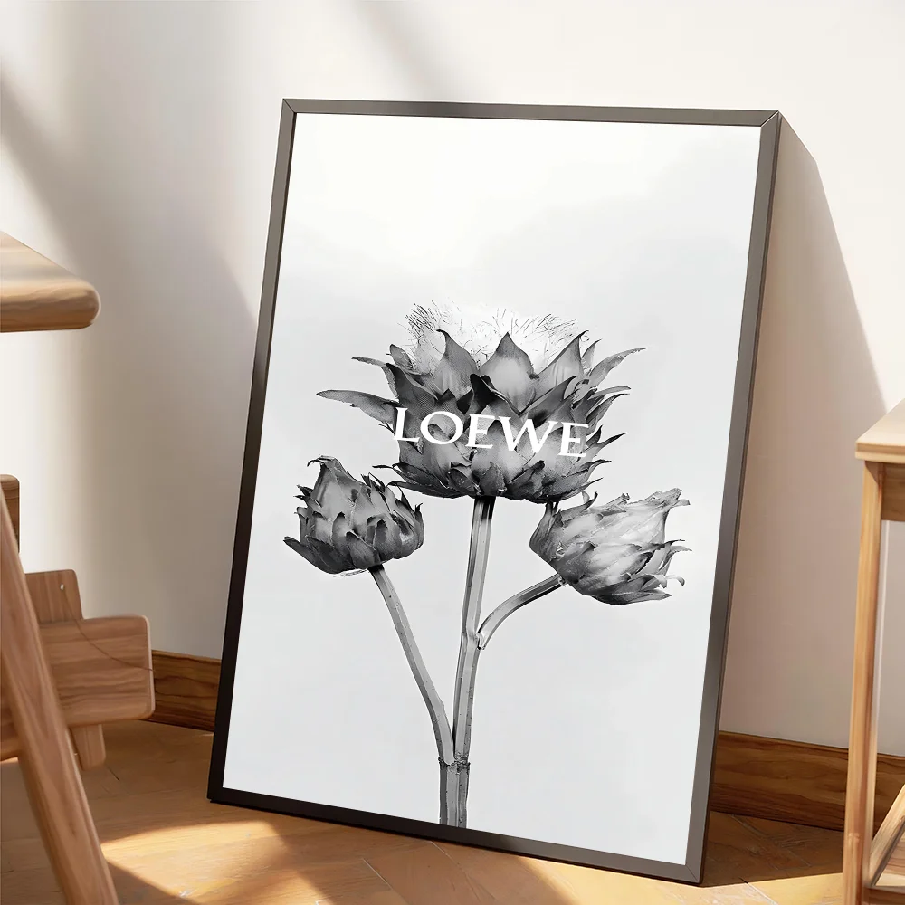 L-LOEWE Campaigns Vintage Posters Sticky Room Home Bar Cafe Decor Kawaii